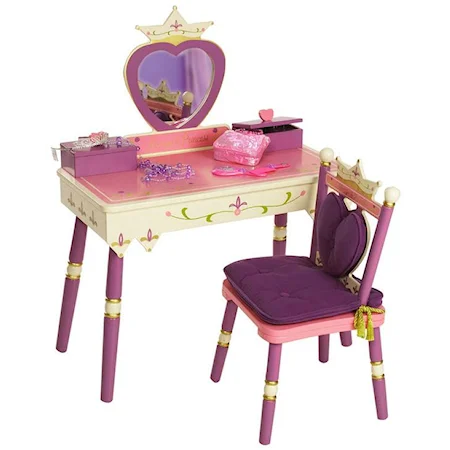Princess Vanity Table & Chair Set